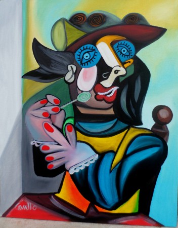 mc014 Acrilico su tela 50x40